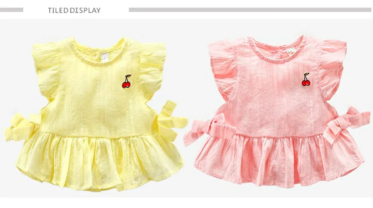 Designer New Wholesale Vintage Infant summer baby Romper 6 Month Cute Baby Girl Clothes