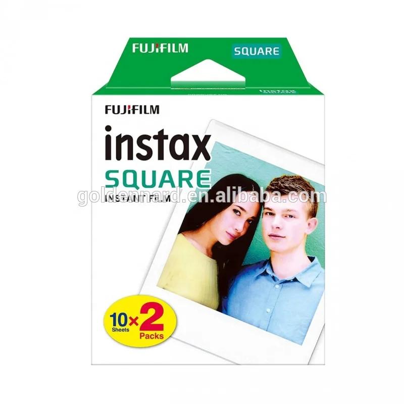 Квадратная Белая пленка Instax для камеры Instax SQ