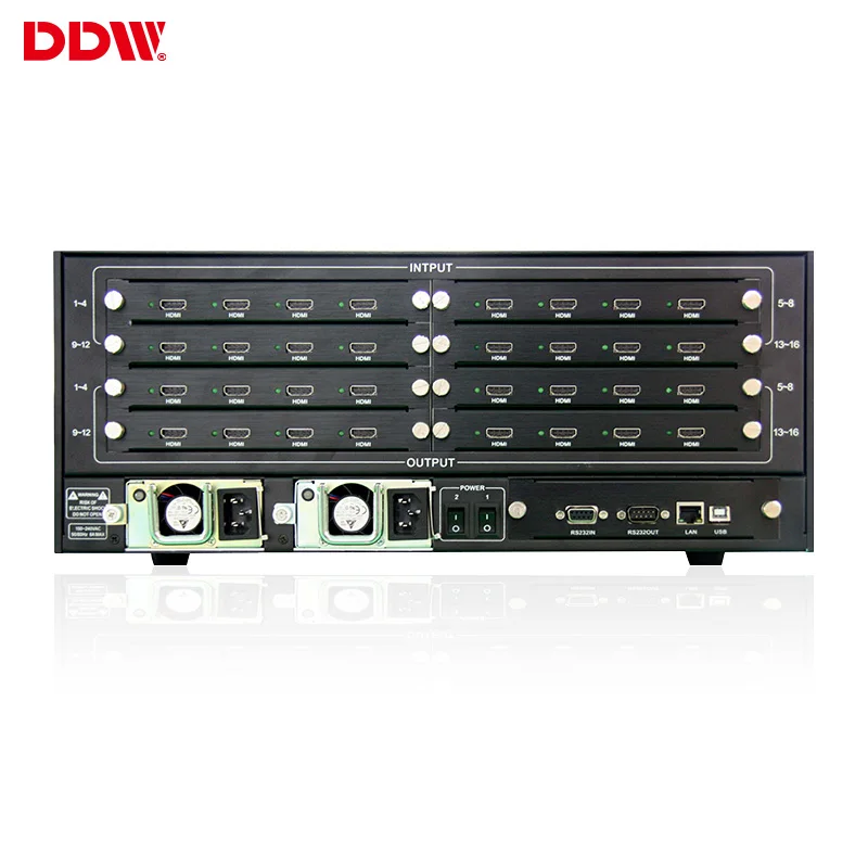  Лидер продаж аппаратное обеспечение настенный видеоконтроллер 4x2 RS232 VGA DVI видеопроцессор 4k для обеспечения безопасности