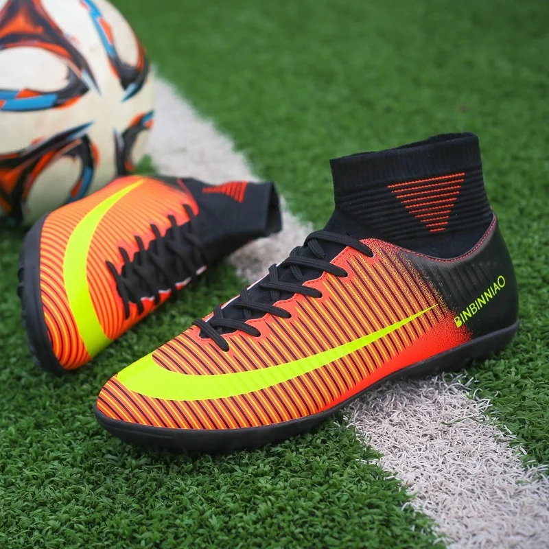 College football shoe Ventilation comfort and durability charms soccer boots for men