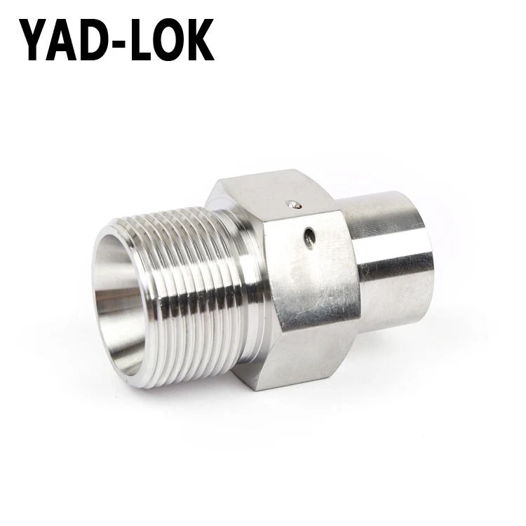 YAD-LOK Super September Female 1/4 Pipe Forged Reducing Hexagon Nipple