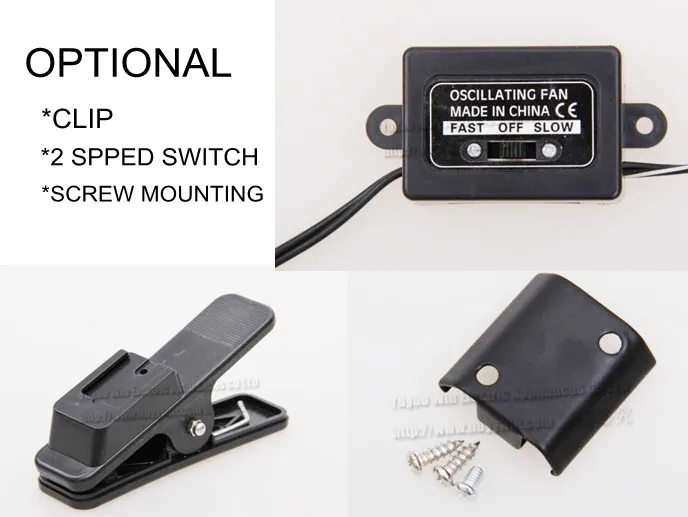 DC 12v 24v 6 inch auto car truck bus fan, portable mini car fan
