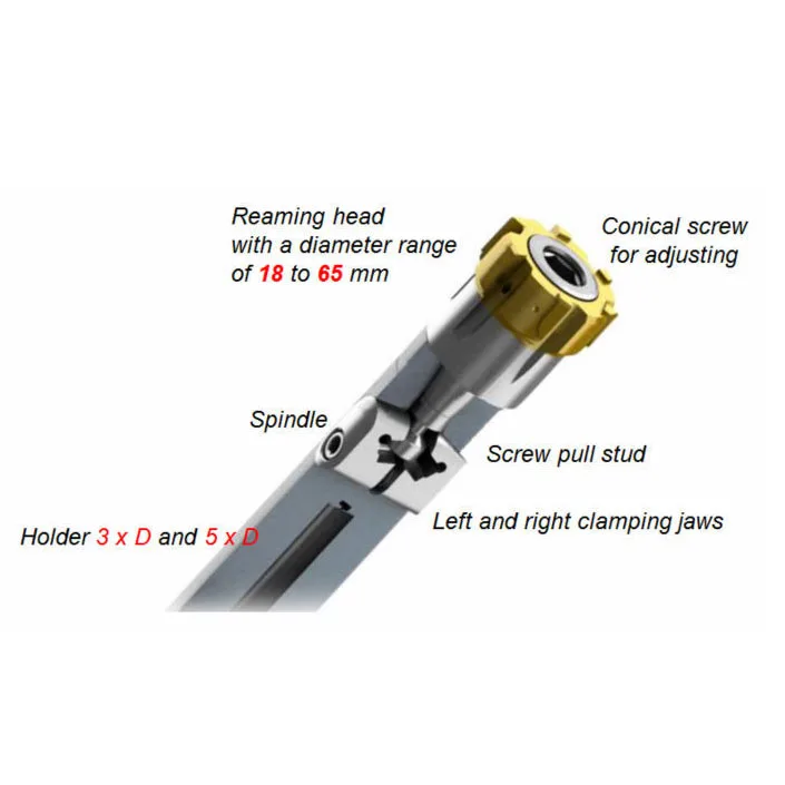 
Japan top production volume effective spiral expander reamer 