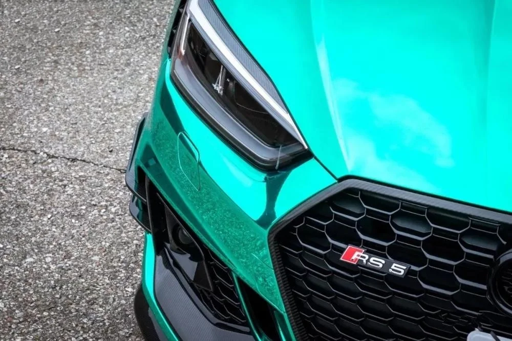 blue chrome mirror Turquoise Chrome car motorcycle wrap sticker