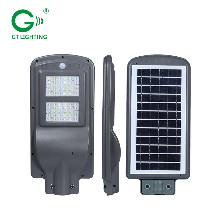 
New modular ip66 waterproof outdoor 30w 60w 90w motion sensor solar led street light 