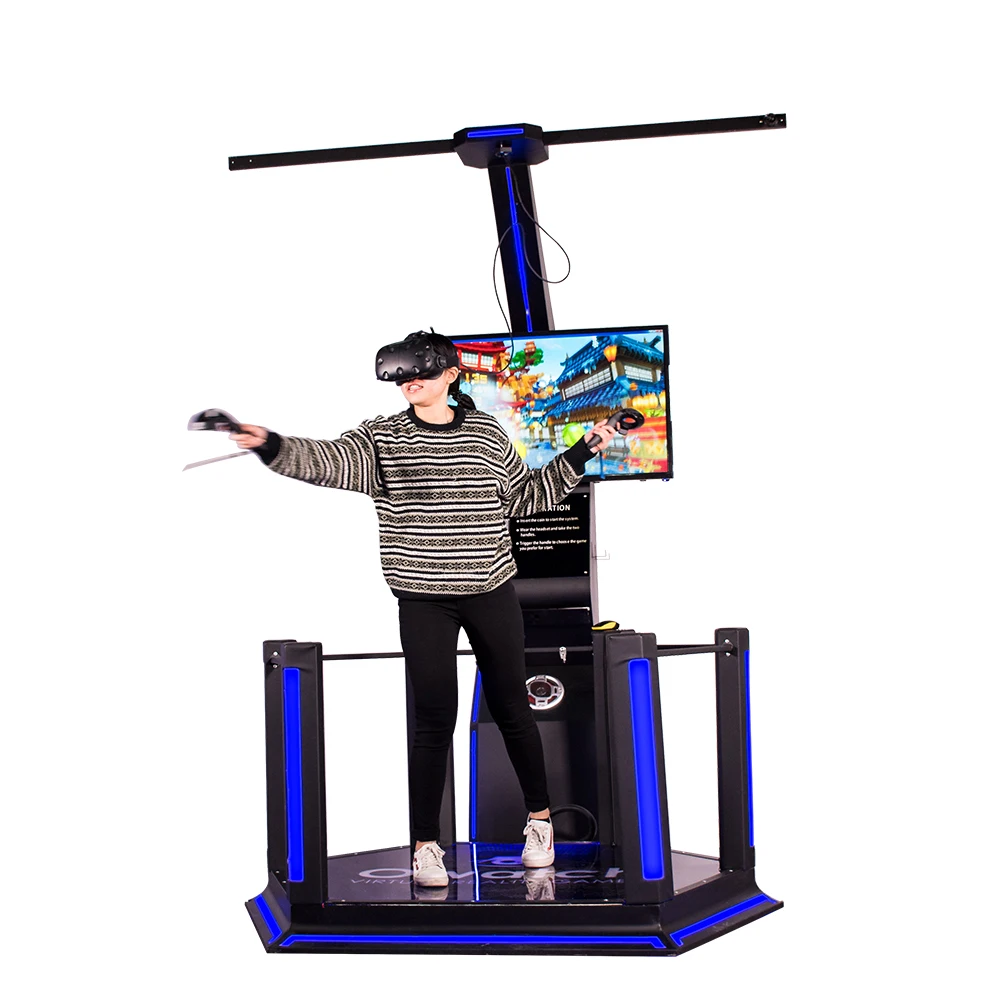 Owatch VR Space Virtual Reality Standing Simulator Games Platform with HTC Vive