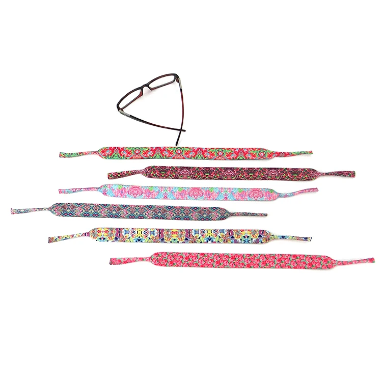 OEM Service Custom Neoprene Sunglasses Eyeglass Neck Straps