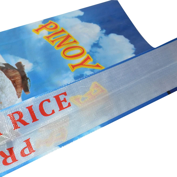 Custom10kg 20kg Pp Woven Packaging Rice Bag For Corn Fertilizer Flour Sugar Hybrid Seed