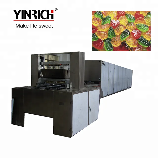 
GDQ150/300/450A Fully Automatic Gummy/Jelly(QQ)Candy machine 