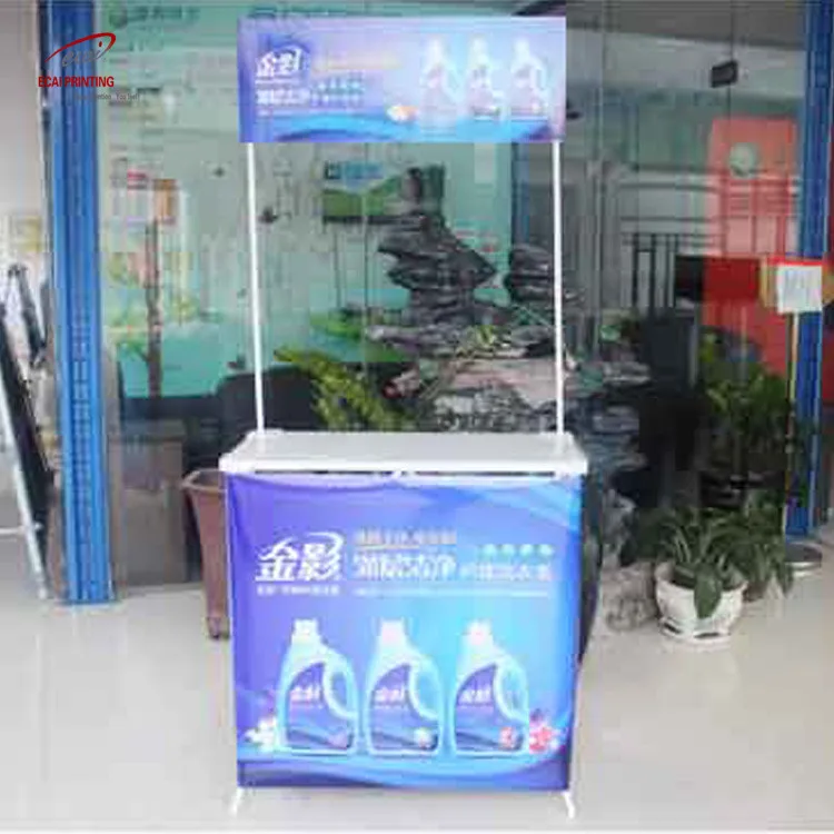 Оптовая продажа, портативный выставочный стол, рекламная стойка для магазина, образец