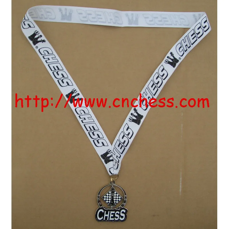 chess award medal with gold,silver,bronze