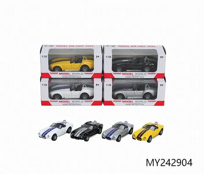 Emulation old classic model 1: 32 scale die cast pull back beetle car metal vintage car toys for kids