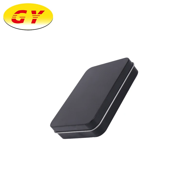 Wholesale container packaging custom metal rectangle tin can