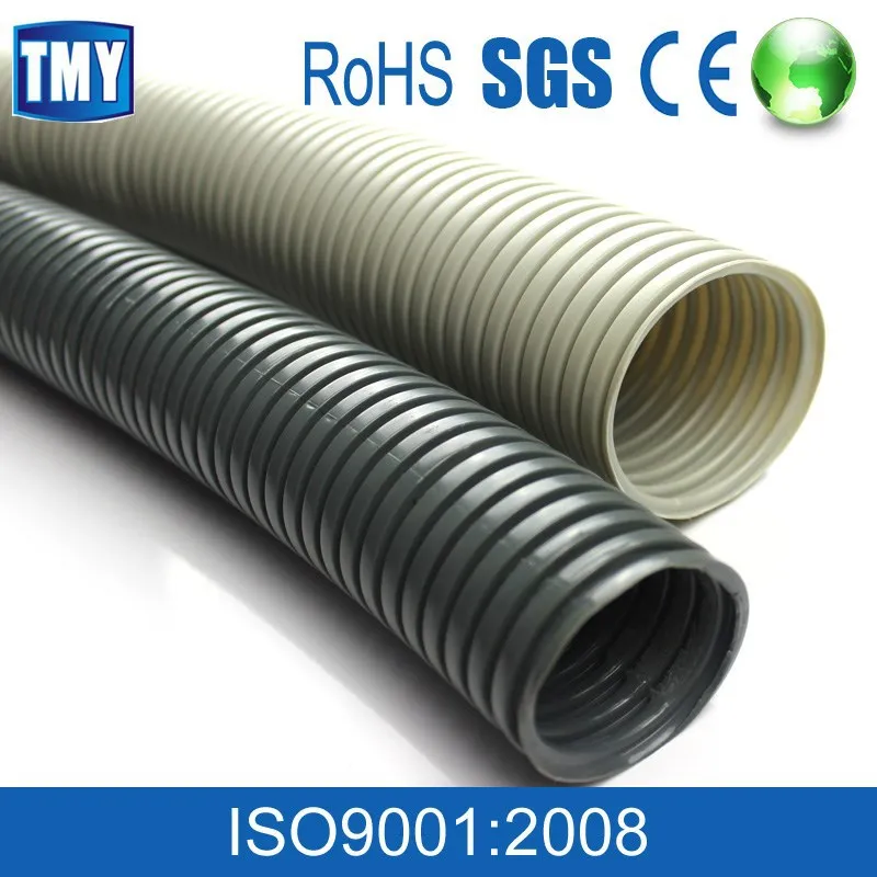 
PA/PP/PE/PVC flexible corrugated electrical conduit pipe 