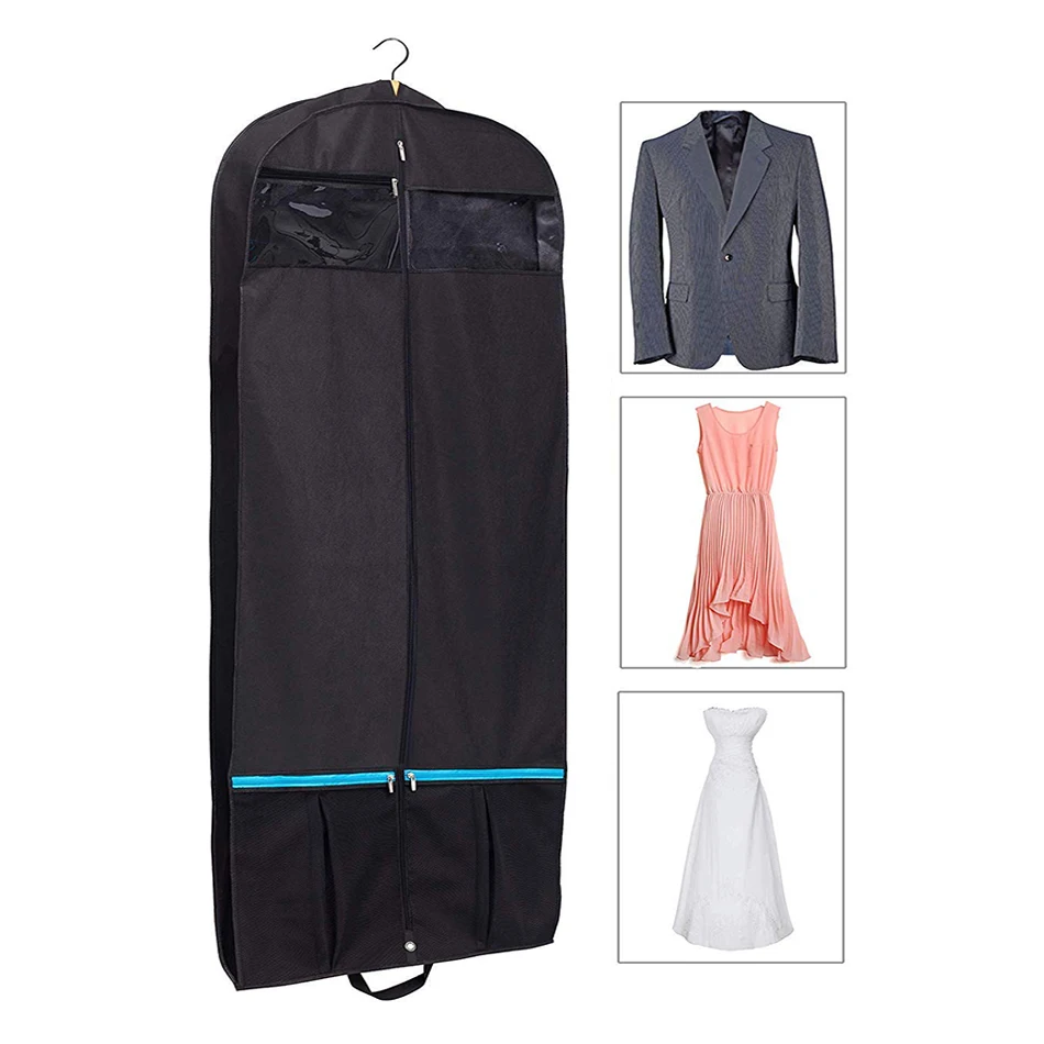 Пылезащитный чехол для одежды, чехол из нетканого материала для дома, подвесной защитный чехол для пальто, костюма, сумка для хранения, органайзер для гардероба, Новинка