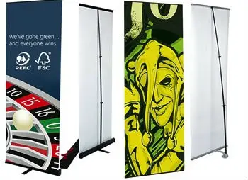 Display Frontlit Banner Fabric for Roll up&pop up by dye sublimation printing