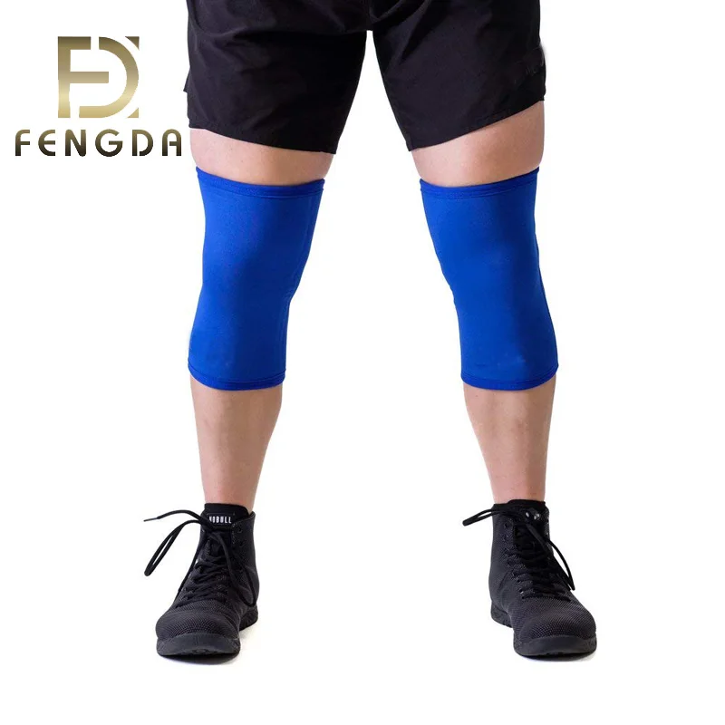 Hot promotion fitness products neoprene breathable gym knee sleeves