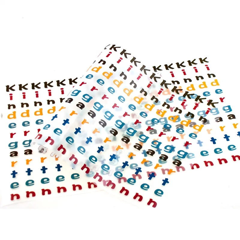 Customized Letters T-shirt Heat Transfer Sticker for Clothing