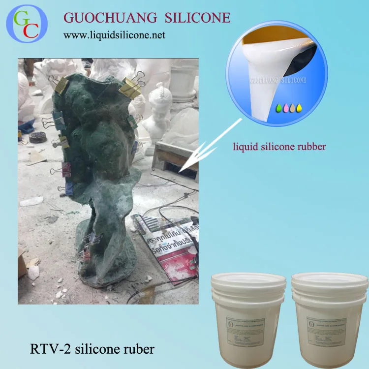 Rtv2 силиконовая резина для гипса скульптуры пресс-форм