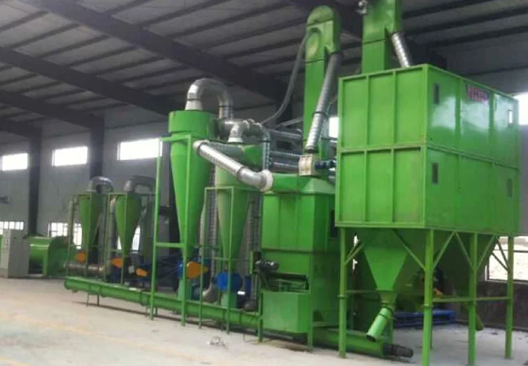 Corn stalk pellet production line