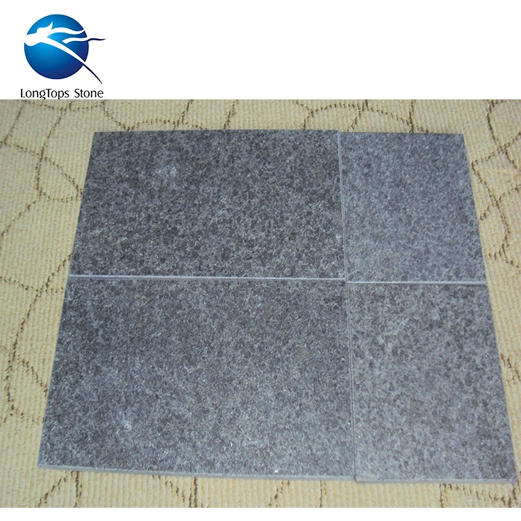 Black Pearl G684 Flamed Polished Granite tile