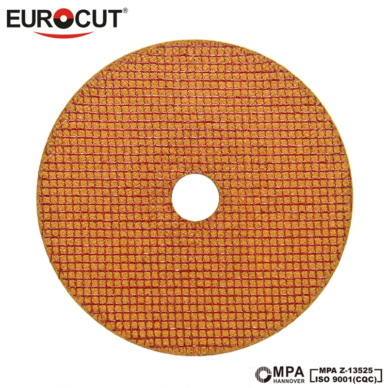 Eurocut high performance 4 inch abrasive cutting disc iron safety