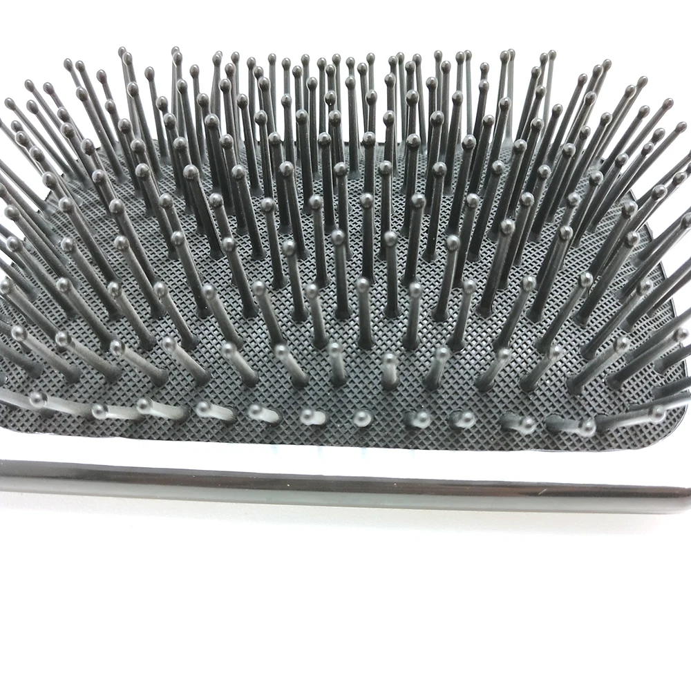 
Osaki Brand Soft and silky nylon hair brushes Textured Cushion Hair Brush ABS/PP Paddle Bling Hairbrush 