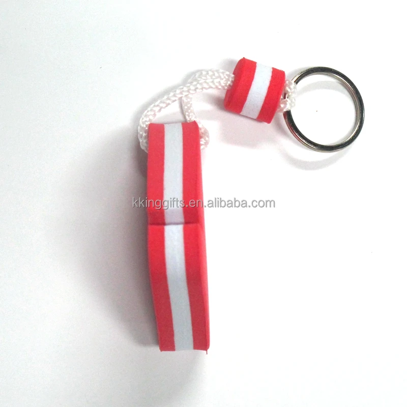 Sports meet gifts cheap custom fashion floating eva foam keychain promotional
