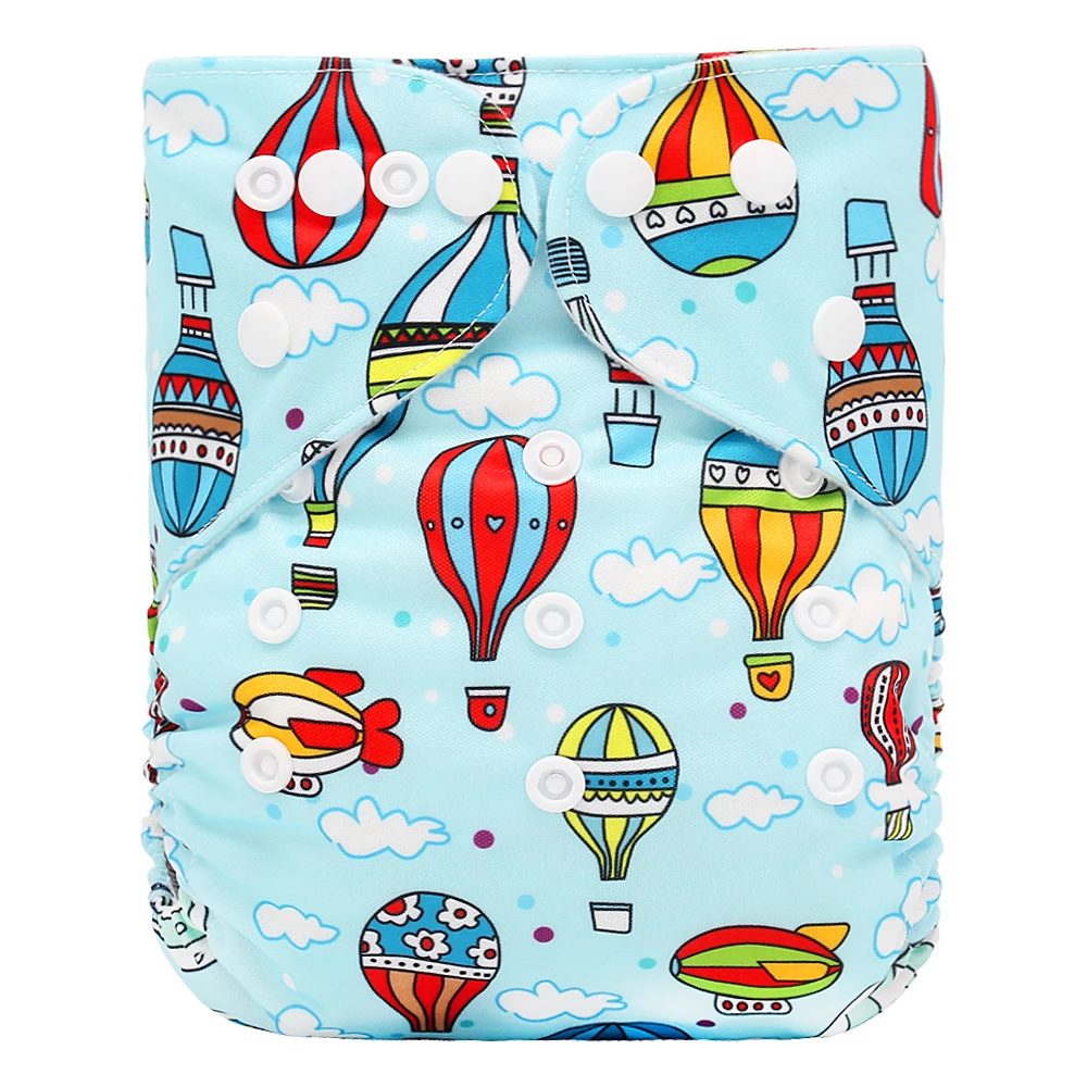 
Hot sale washable Factory direct sales one size fit all adjustable suede cloth pocket diaper baby cloth diapers 