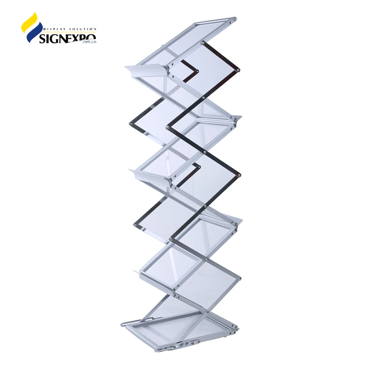 
Foldaway Stand A3, A4 acrylic Brochure Holder 