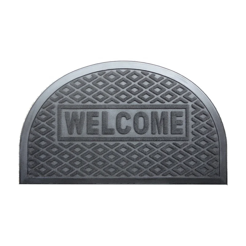 Hot Sales Rubber Door Mat Embossed Non Slip Door Mat