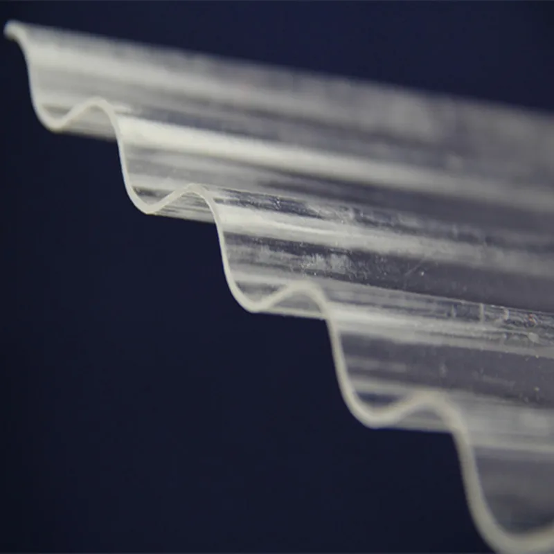 
Transparent roofing corrugated pc polycarbonate wave panel 