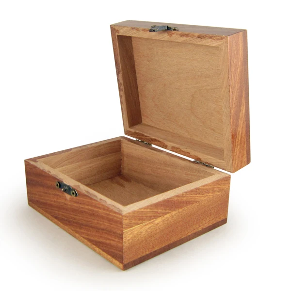 
Customize sapele wood box high quality gift boxes natural wood box 