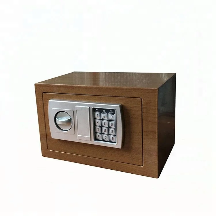 Стальной мини-Сейф с замком для отеля новая