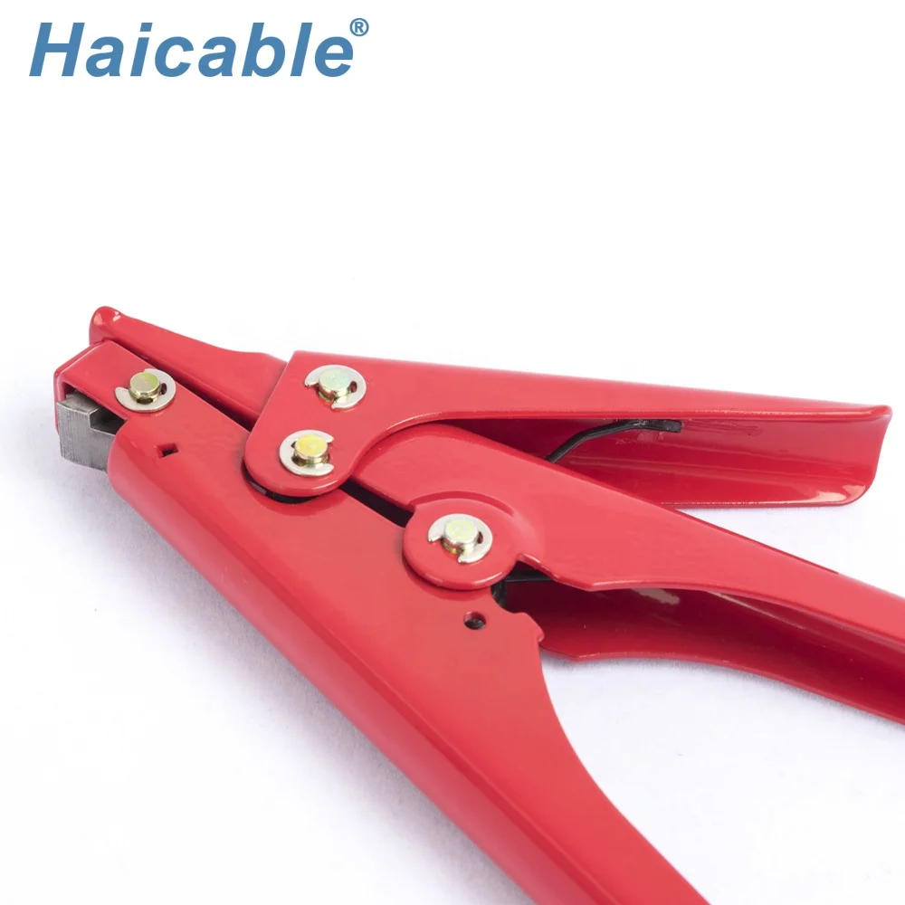 Nylon Cable Tie Tension Tool HS-519 Width 9mm Plastic Cable Tying Tools
