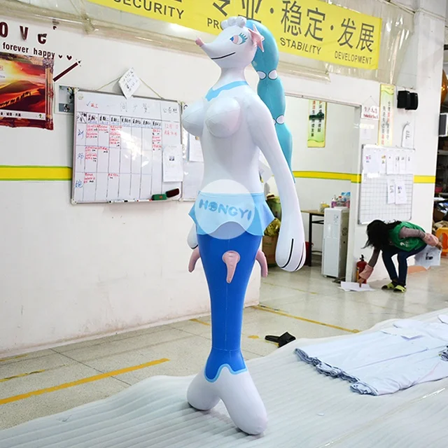 Giant Advertising PVC Inflatable Sheet Dress Mermaid
