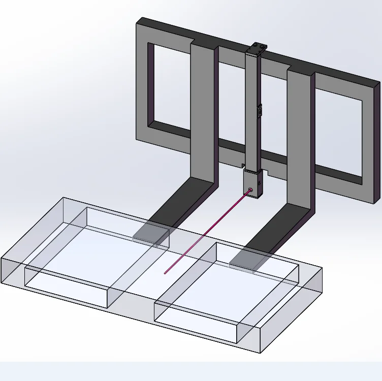 Green  Warning Light or red laser alignment system for forklift pallet positioning laser lights   Forklift safety lights
