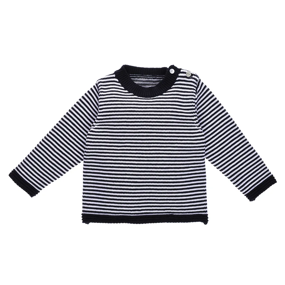 
Wholesale kids Autumn Winter Stripes Baby Boy Pullover Knitwear children sweater 