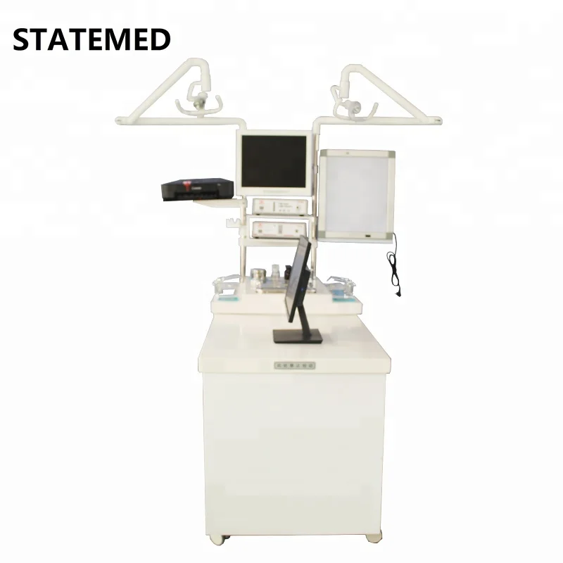 Multifunctional medical ENT unit treatment Workstation / ENT surgical instruments with chair