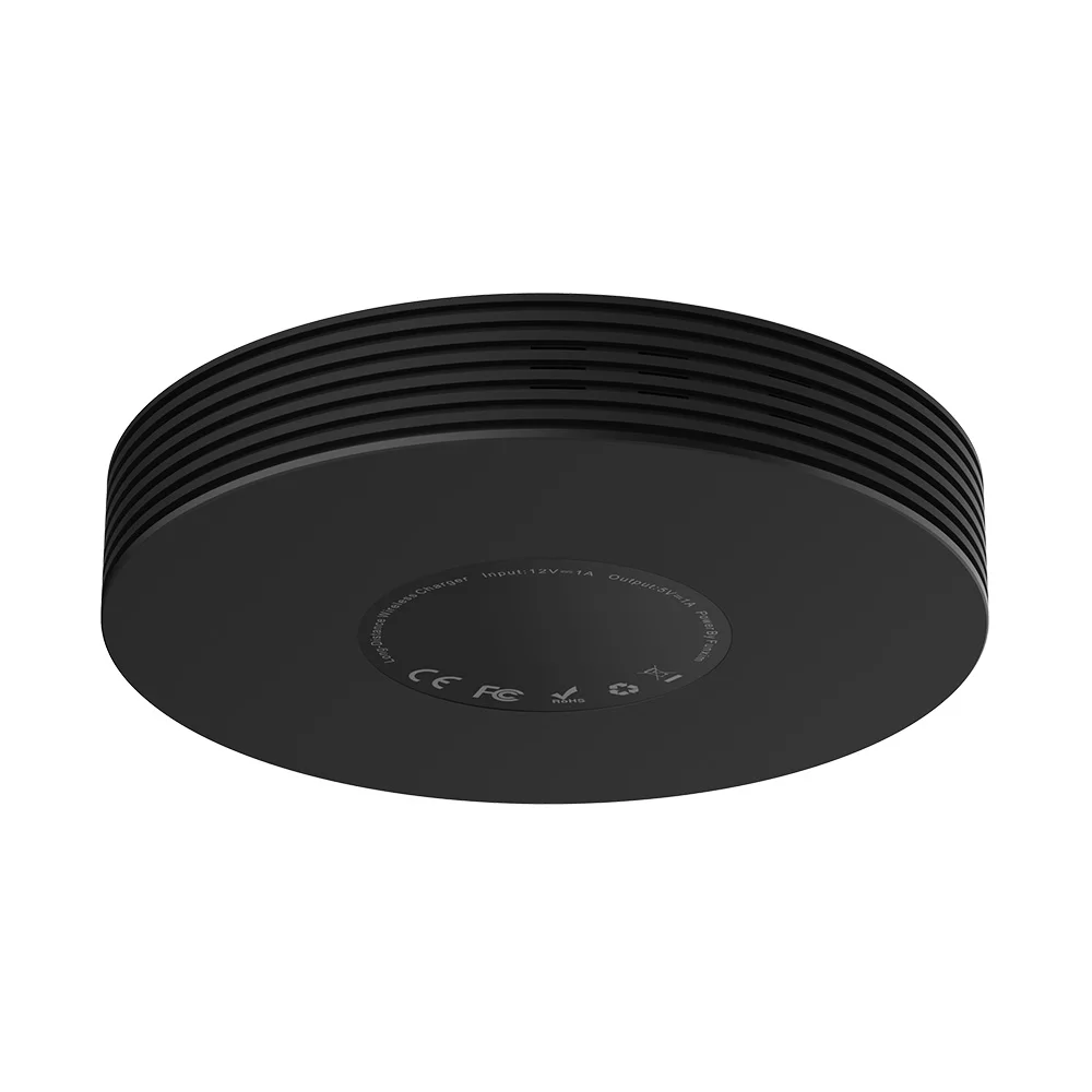 Underneath 32mm Invisible Long Distance Qi Table Wireless Charger Mat for Desk Countertop Hotel Office
