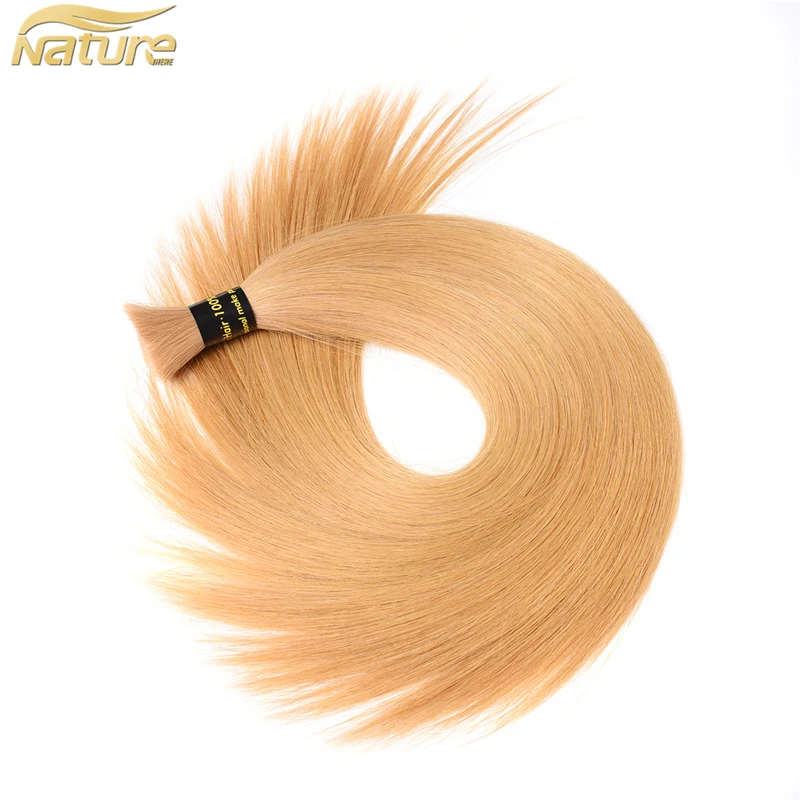 
7A Brazilian Human Hair No Attachment,human braiding hair,straight virgin brazilian hair bulk braiding 
