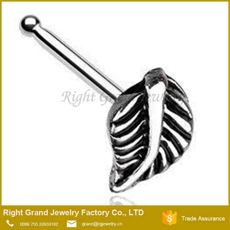 Surgical Steel 316L Vintage Shell Nose Bone 20G