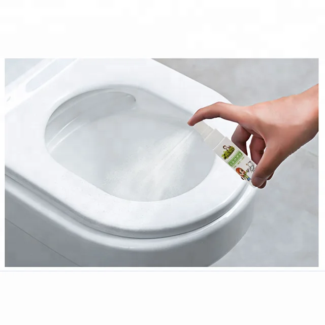 Toilet seat sanitizer antibacterial Spray cleaner