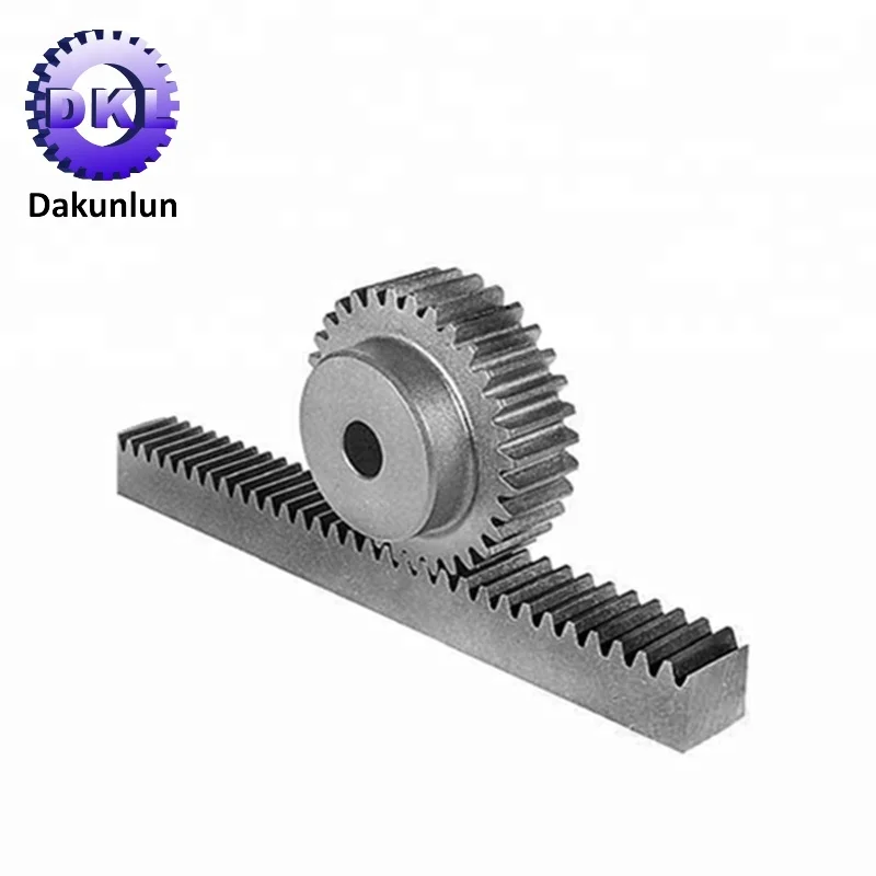 OEM высокоточная обработка с ЧПУ стойка и шестерня из нержавеющей стали