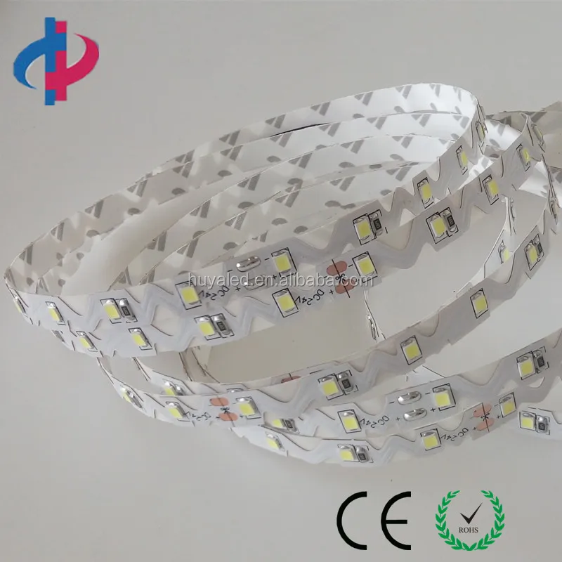 nano waterproof IP65 2835 SMD s shape flexible led strip 60led/m DC24V 8mm easy install bendable strip led