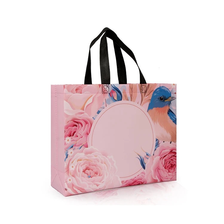 
Offer custom print laminated ultrasonic non woven packaging bag in stock 