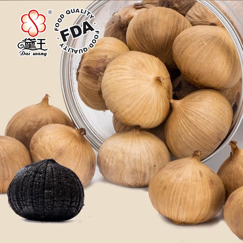 Anti-aging fermented organic high purity black garlic supplier