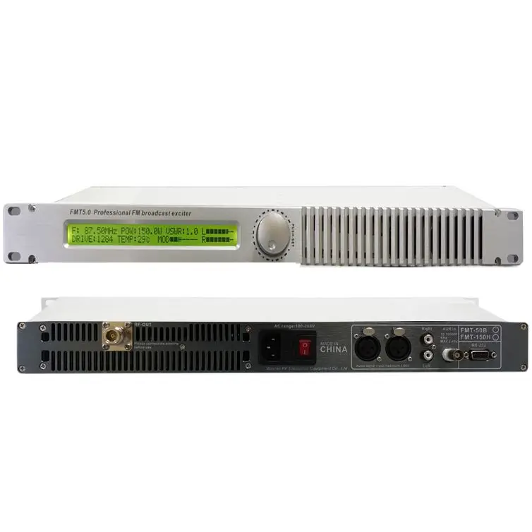 FMUSER New Arrival 150W FM Transmitter for FM Radio Broadcast Station FSN-150B V5.0