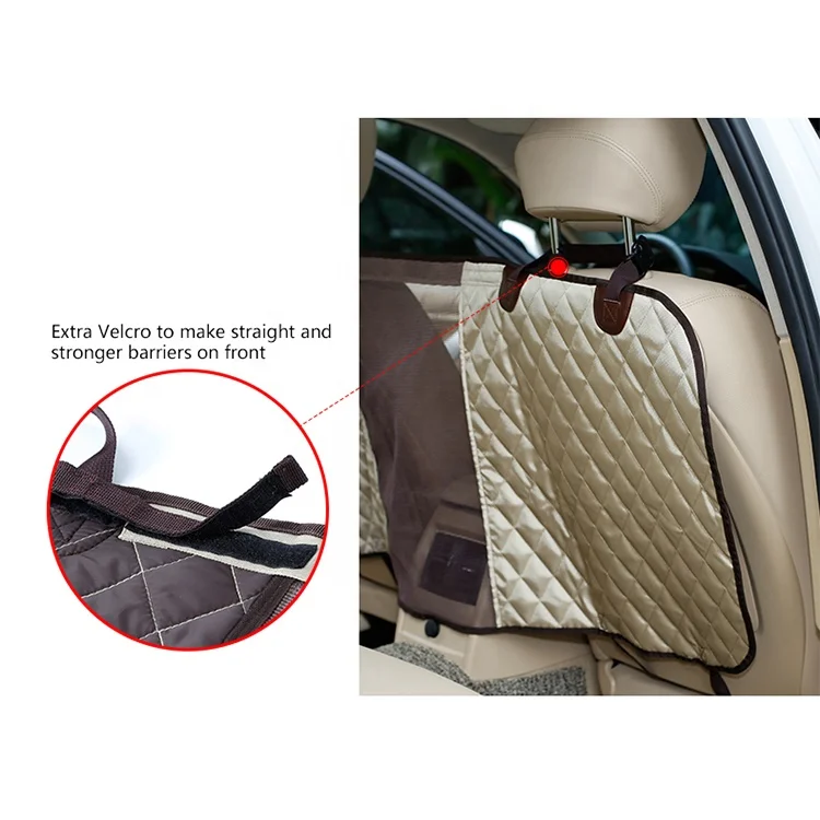 
New Design Waterproof Nylon Travel Back Pet Dog Car Pet Barrier 