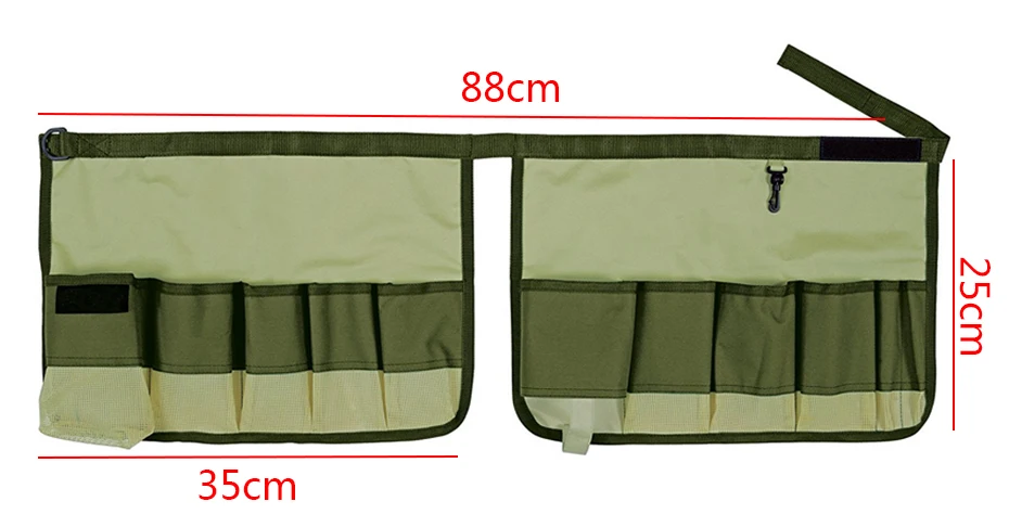 Polyester Bucket Tool Organizer Garden Tool Bag